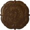 Ekena Millwork Victorian Ceiling Medallion, Hand-Painted Root Beer Crackle, 24 3/8"OD x 1"P CM24VIRBC - alternate 1